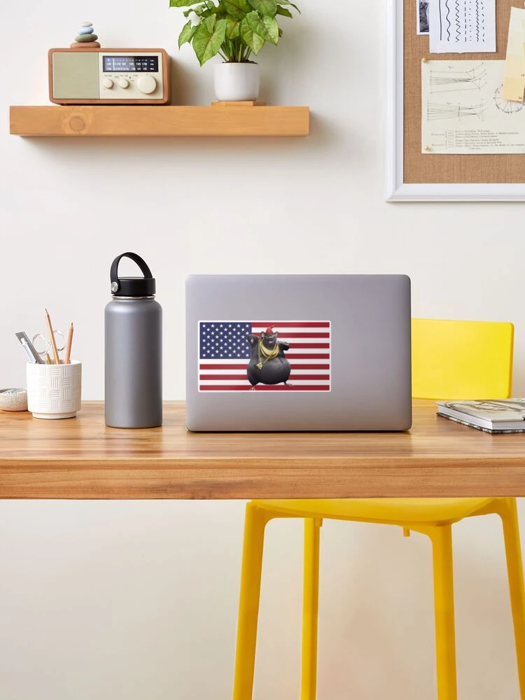 Biggie Cheese American Flag Premium Matte Vertical Poster sold by Redundant  Olas Flyingfish | SKU 41598673 | Printerval