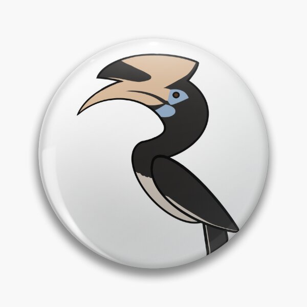 Item preview, Male Oriental Pied Hornbill designed and sold by GhostoftheSea.