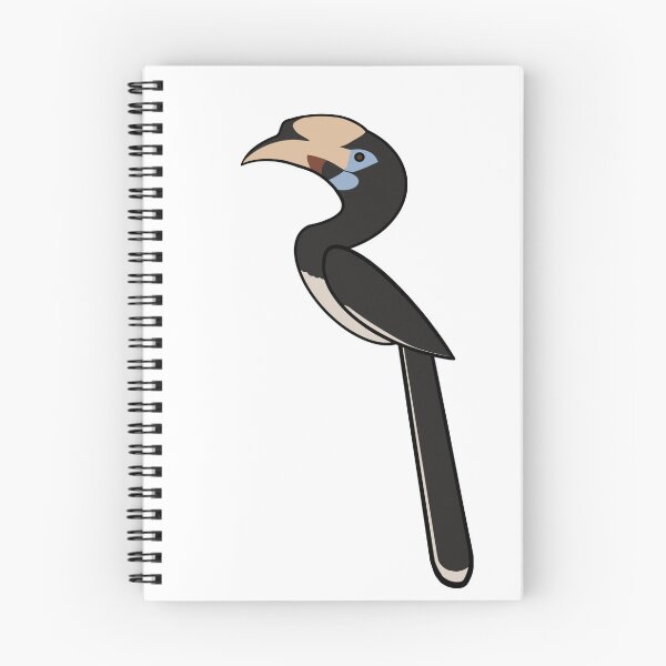 Item preview, Female Oriental Pied Hornbill designed and sold by GhostoftheSea.