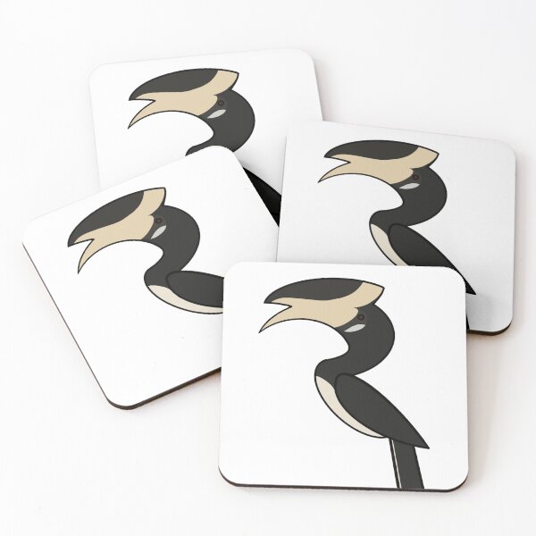 Item preview, Male Malabar Pied Hornbill designed and sold by GhostoftheSea.
