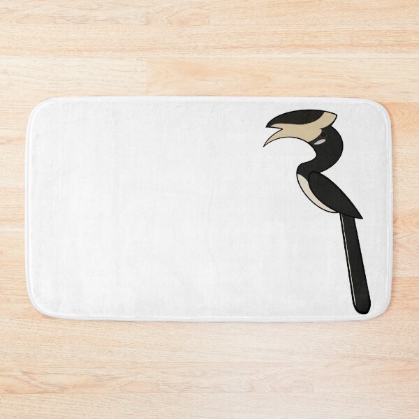 Item preview, Male Malabar Pied Hornbill designed and sold by GhostoftheSea.
