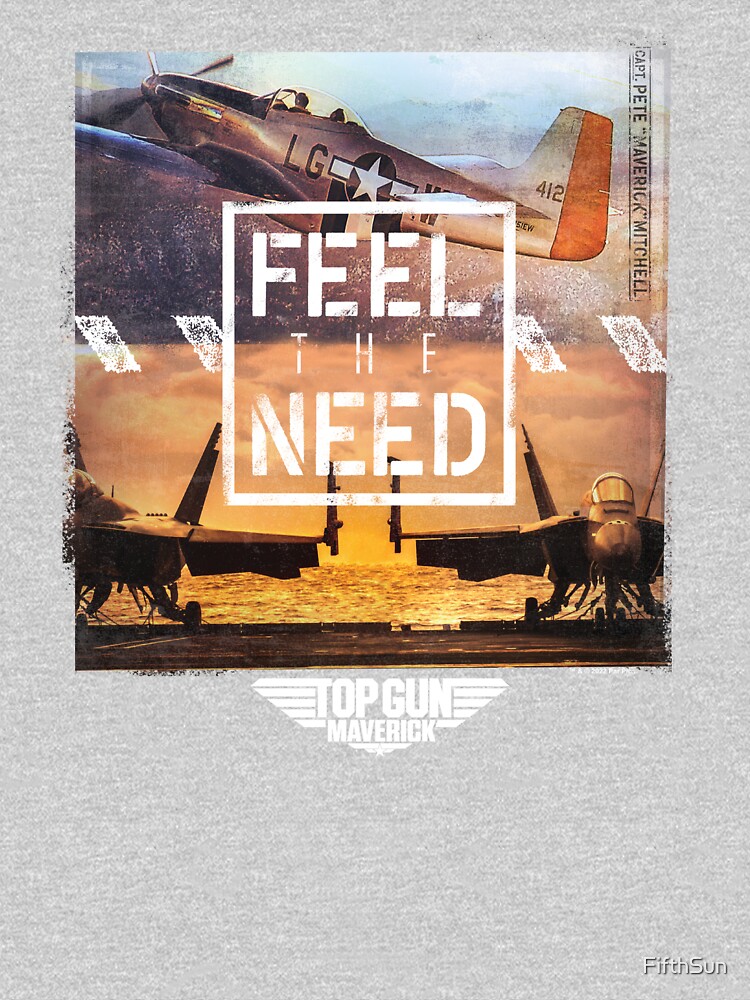 Top Gun I Feel The Need For Speed Quote Pullover Hoodie for Sale by  FifthSun