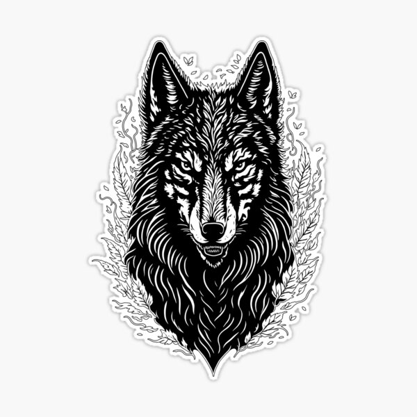 Buy 2 Get 1 Free, Wolf Classic Car Stickers Wolf Totem Waterproof