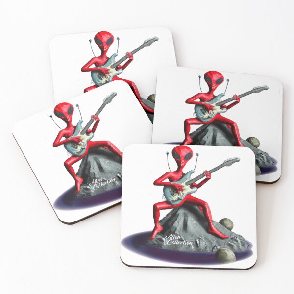 Item preview, alien with guitar designed and sold by webmediendesign.