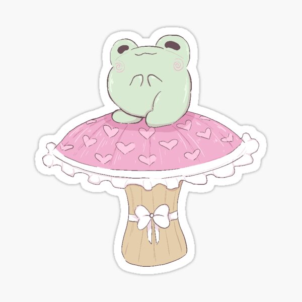Item preview, frilly mush froggie designed and sold by roserobbers.