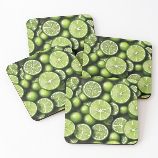 Item preview, lime slices background designed and sold by JV.