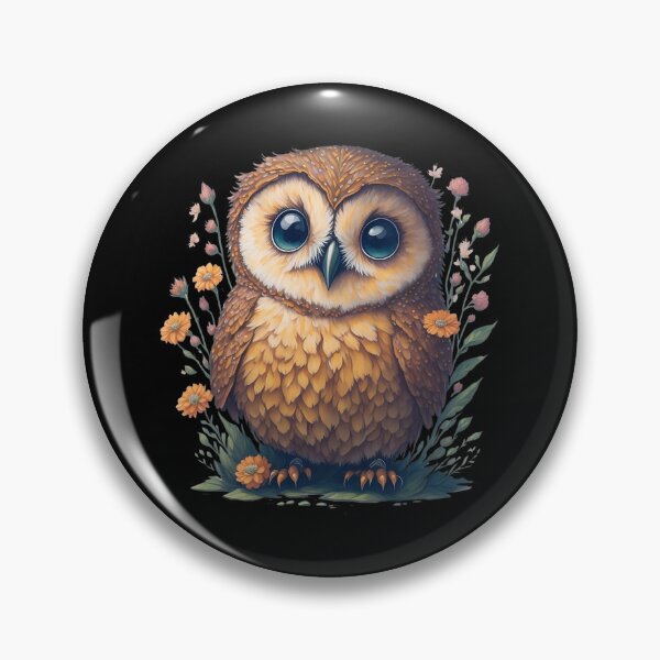 Item preview, Cute Vintage Owl designed and sold by Sunset Design.