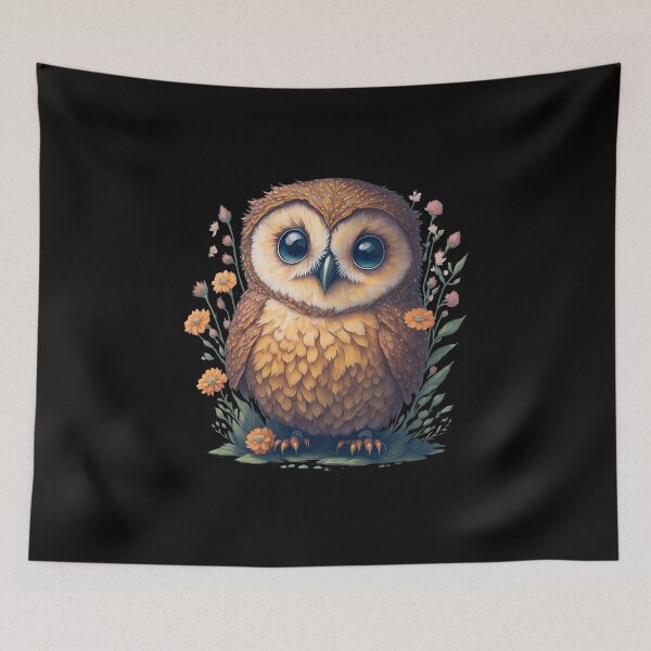 Item preview, Cute Vintage Owl designed and sold by Sunset Design.