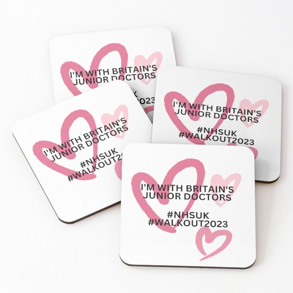 Item preview, I'm with Britain's Junior Doctors | Walkout 2023 designed and sold by StickeryPickery.
