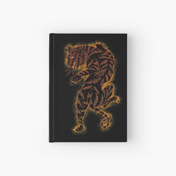 Notizbucher Tiger Umriss Redbubble