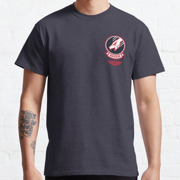 Top Gun: Maverick Squadron Taschenaufnäher Classic T-Shirt