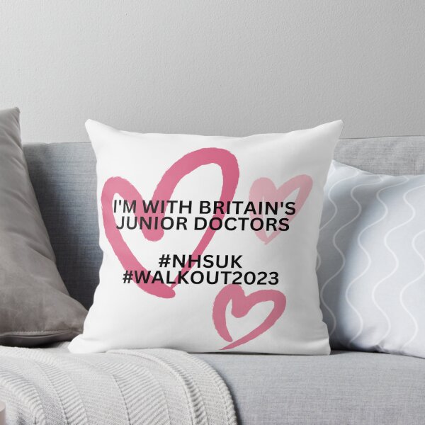 Item preview, I'm with Britain's Junior Doctors | Walkout 2023 designed and sold by StickeryPickery.