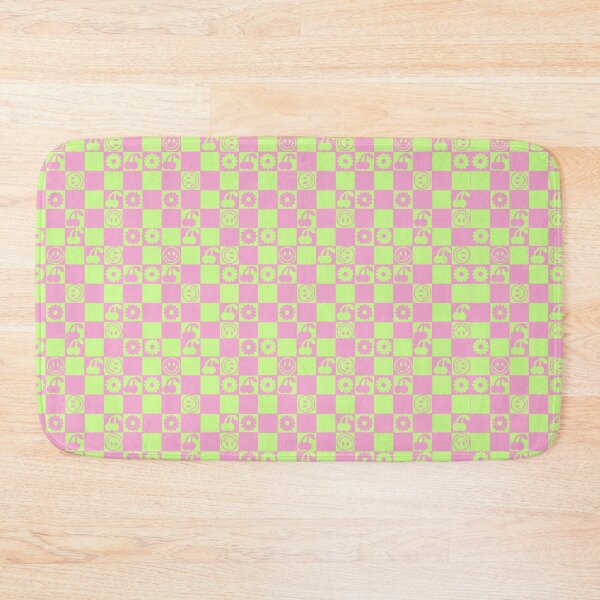 Item preview, preppy neon checker designed and sold by gdm123.