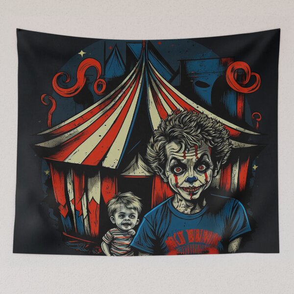 Item preview, 80s poster cinema circus designed and sold by chicagocat80s.