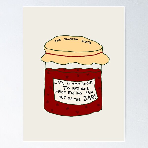 Item preview, The Mountain Goats Jam Eater Blues designed and sold by fed-rubble.