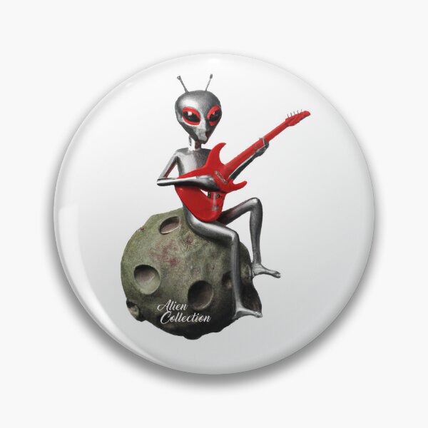 Item preview, Alien with Guitar #6 designed and sold by webmediendesign.