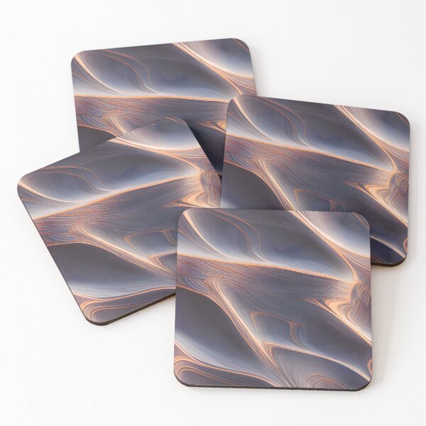 Item preview, Gray Waves Abstract Pattern designed and sold by Mimal9999.