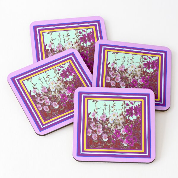 Item preview, DECORATIVE PATTERED LILAC PURPLE GARDEN FLORAL ART designed and sold by sharlesart.