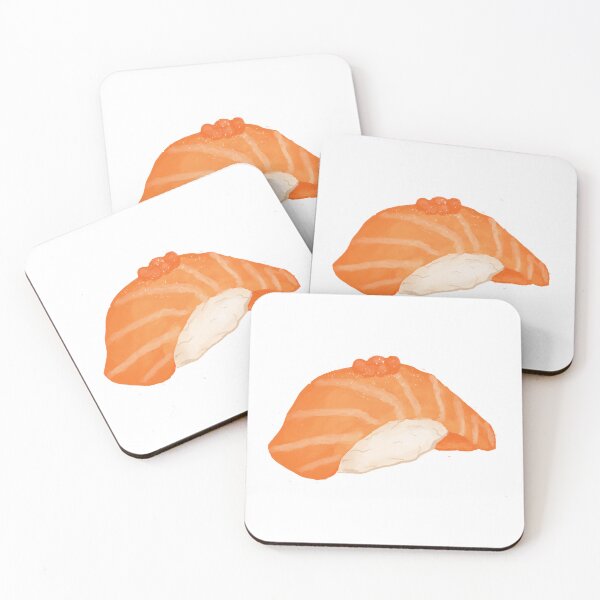 Artikelvorschau, Lachs-Nigiri | Gunst entworfen und verkauft von Stick & Co.