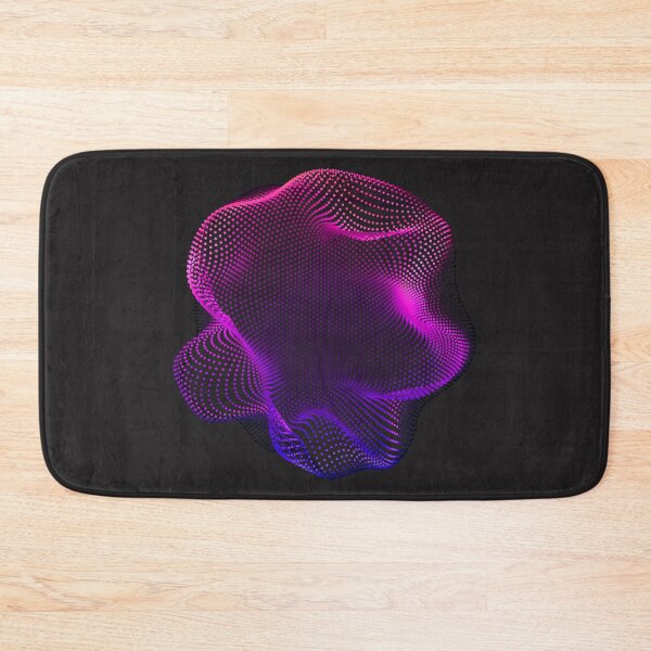 Item preview, Pink and purple dot art designed and sold by KatsCanvas.