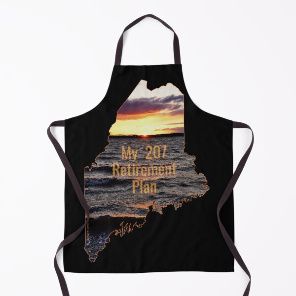 Item preview, My 207 Retirement Plan, Maine Life Ripples designed and sold by TwoSmallPtatoes.