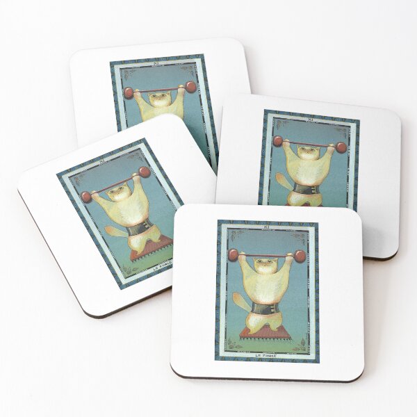 Item preview, Strength, Ls force: color Cat Tarots Major Arcana designed and sold by gatteria.