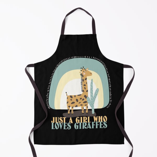 Item preview, Just A Girl Who Loves Giraffes designed and sold by Harmonick-Tees.