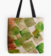 abstract painting rectangle Tote Bag