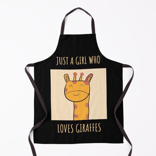 Item preview, Just A Girl Who Loves Giraffes designed and sold by Harmonick-Tees.