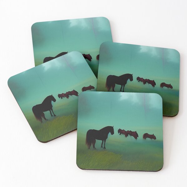 Item preview, Mystical Herd in the Mist designed and sold by fkc666.
