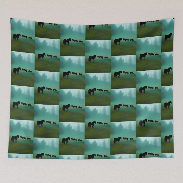 Item preview, Mystical Herd in the Mist designed and sold by fkc666.