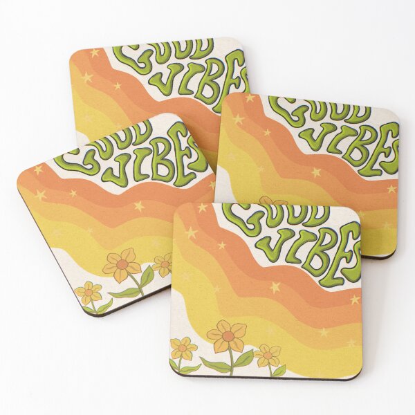 Item preview, Good Vibes 70's Floral Print designed and sold by loisilar.