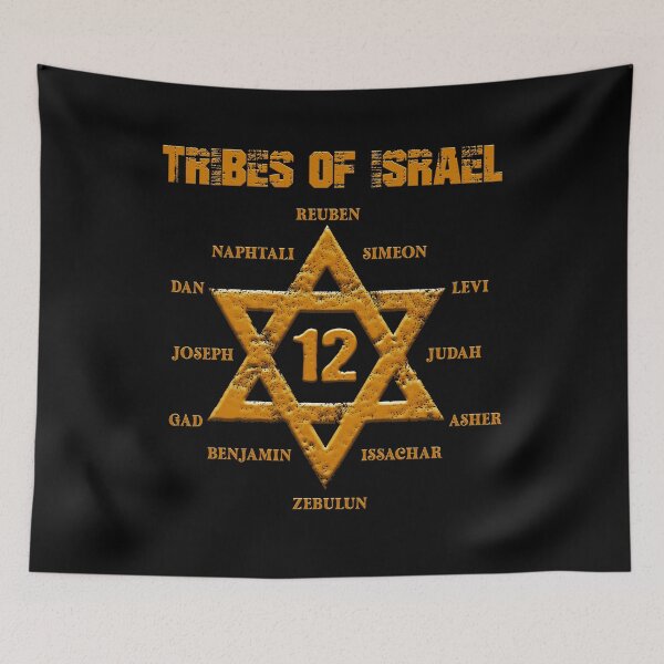Item preview, 12 Twelve Tribes of Israel Hebrew Israelite Judah Jerusalem designed and sold by NUMAcreations.