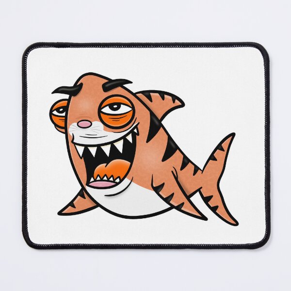 Item preview, Cute Tiger Shark designed and sold by TooCuteStudio.