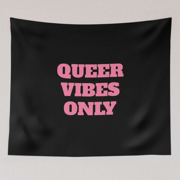 Item preview, Queer Vibes Only designed and sold by Inspirationmotivation.