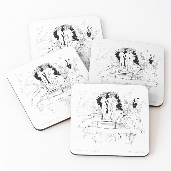 Item preview, black and white muses designed and sold by NKT-Avozorom.
