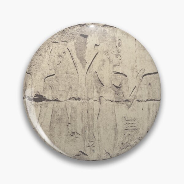 Item preview, Karnak (Thèbes), Palais--Salle hypostyle--Colonnade Centrale--Décoration d'un Fut, 1853 designed and sold by kathrynhw.