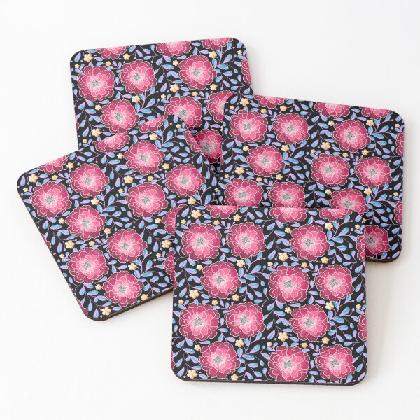 Artikelvorschau, Marigold Flower -Black entworfen und verkauft von JaselviiStudio.