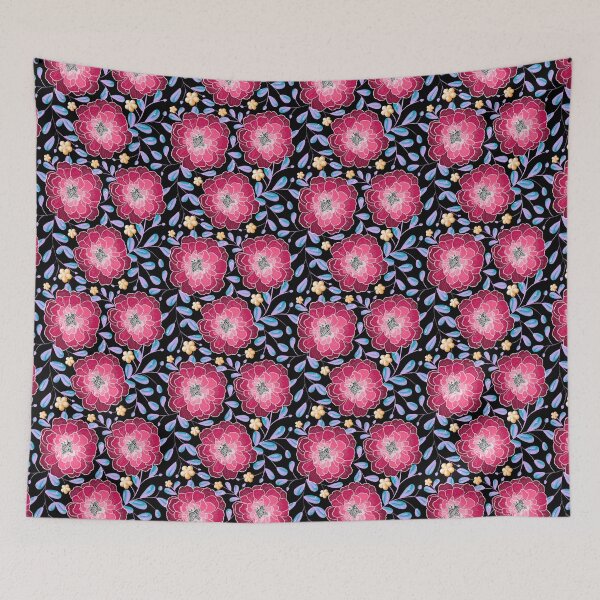 Item preview, Marigold Flower -Black designed and sold by JaselviiStudio.