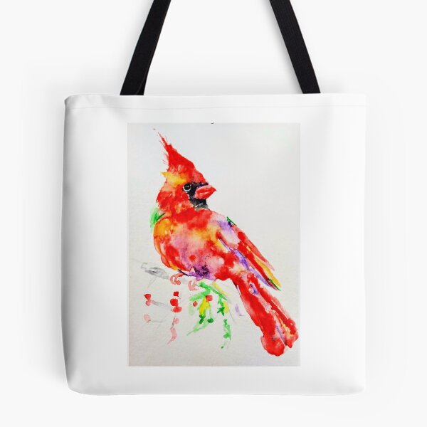 Item preview, Red cardinal bird art designed and sold by DanielaVasileva.