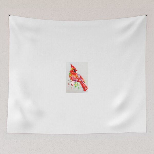 Item preview, Red cardinal bird art designed and sold by DanielaVasileva.