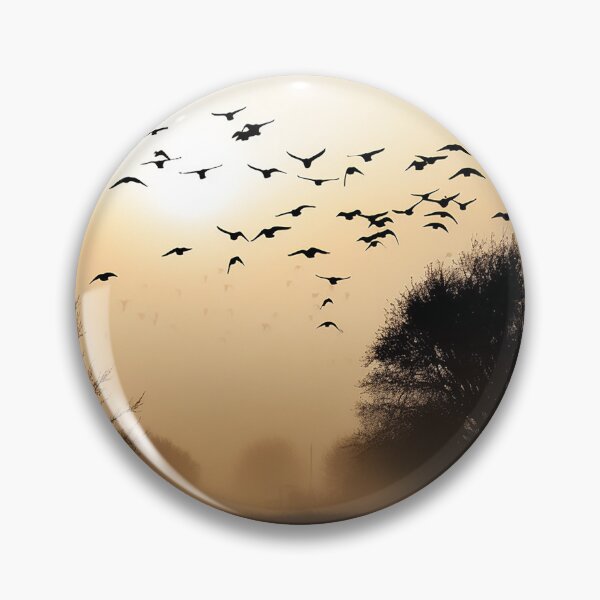 Item preview, Flock of Birds Morning Nature designed and sold by WildEmpress.
