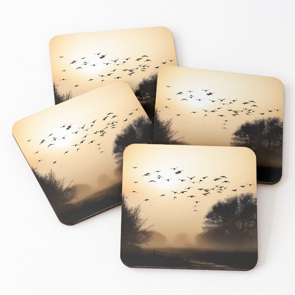 Item preview, Flock of Birds Morning Nature designed and sold by WildEmpress.