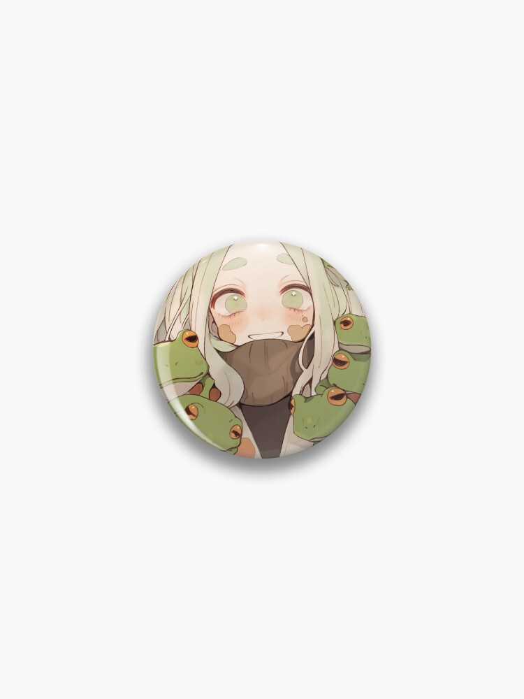 Cute Grey Hair Anime Frog Girl Poster for Sale by PatternzPro