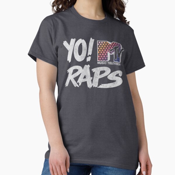 Item preview, MTV Yo! MTV Raps Rainbow Print MTV Vintage Logo    designed and sold by FifthSun.