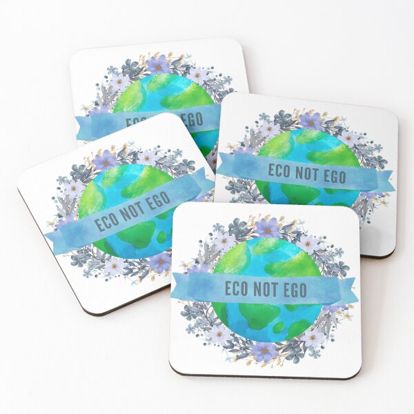 Item preview, Eco not Ego | Earth Day - Climate Change Awareness designed and sold by Erry-ewell.