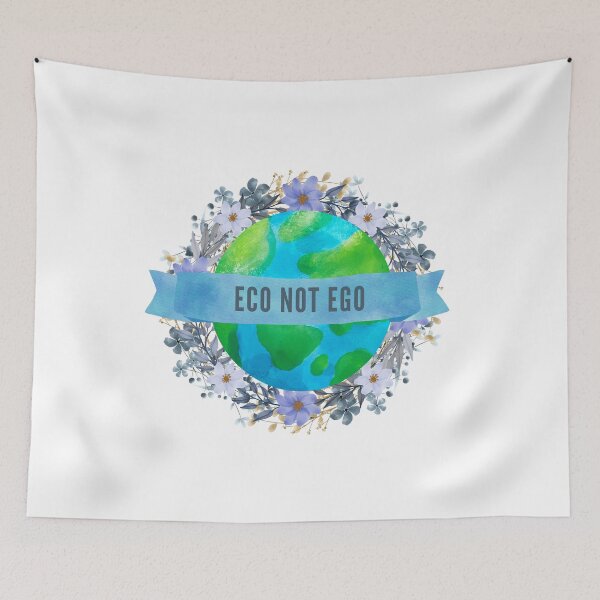 Item preview, Eco not Ego | Earth Day - Climate Change Awareness designed and sold by Erry-ewell.