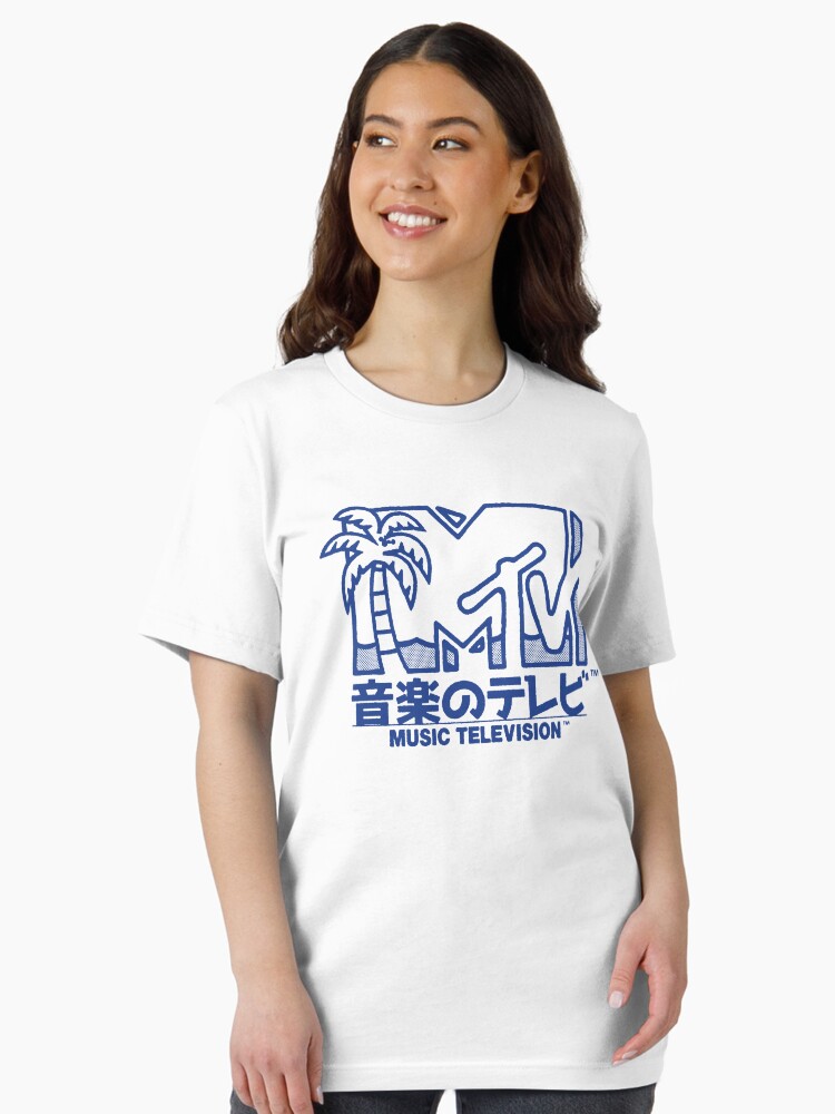 Mtv Beach Island Flamingo Logo Vintage Graphic T-Shirt Mtv Beach Island Flamingo Logo Vintage Graphic T-Shirt