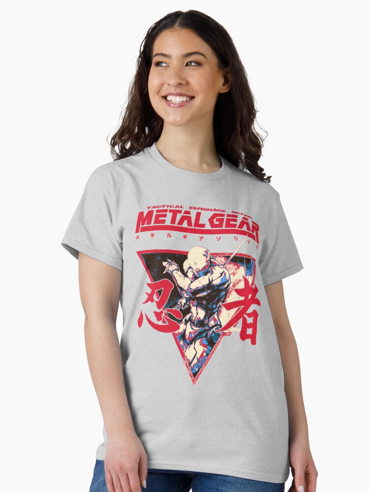 Thumbnail 2 of 7, Classic T-Shirt, Gray Fox Option C designed and sold by KakafutyCorp.