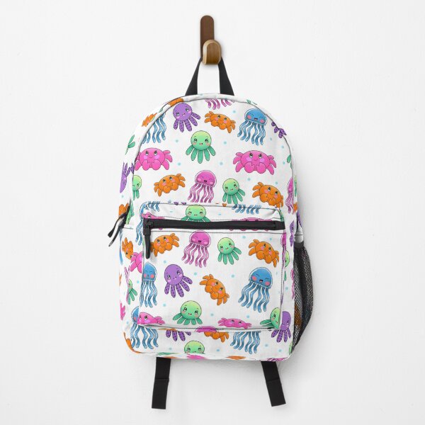 Item preview, Kawaii sea life, cute squid, jellyfish, sea animals  designed and sold by Lone Jensen.